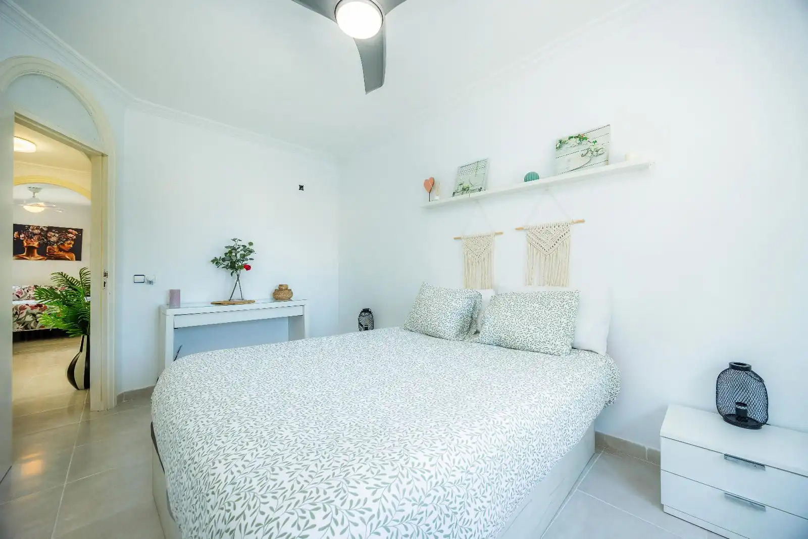 Schlafzimmer von Einfamilien-Reihenhaus zum Verkauf in Capdepera mit Klimaanlage, Terrasse und Schwimmbad