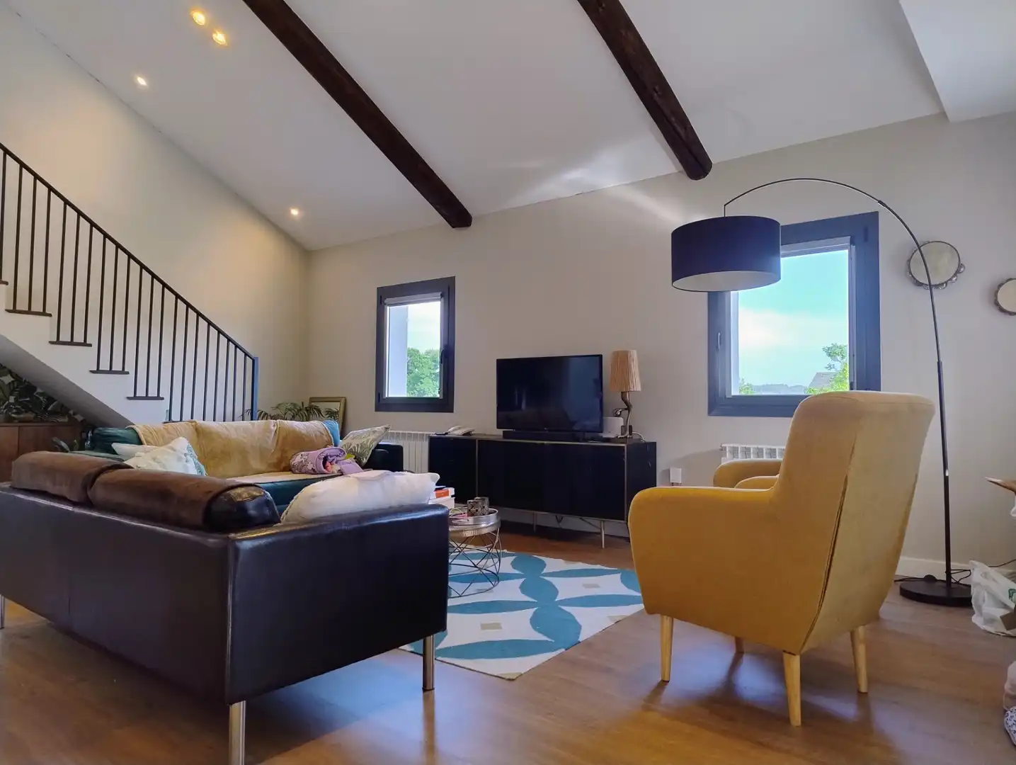 Sala de estar de Casa o chalet en venta en Begonte con Calefacción, Jardín privado y Parquet