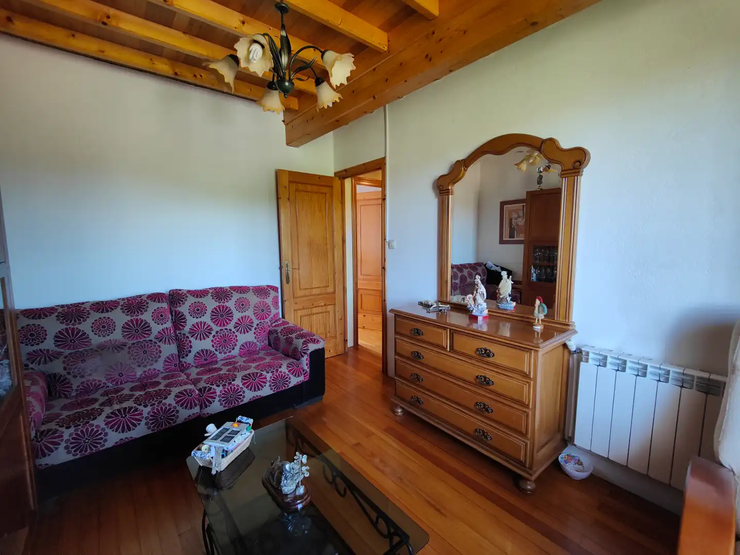 Living room of Houses for sale in Rianxo  with Heating, Private garden and Storage room