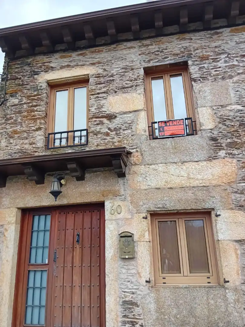 Exterior view of Houses for sale in Begonte  with Heating, Private garden and Furnished