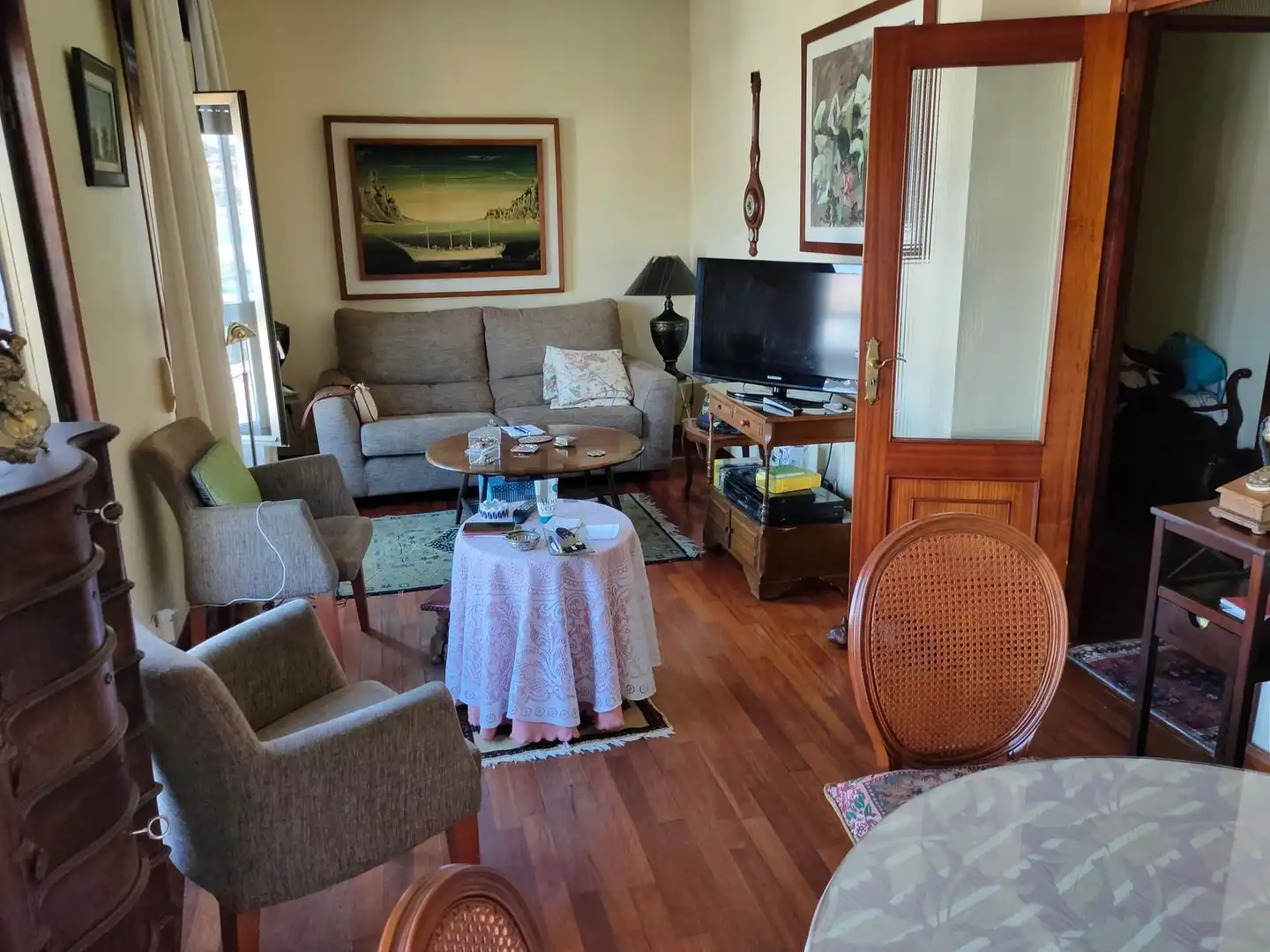 Sala de estar de Casa o chalet en venta en A Illa de Arousa 