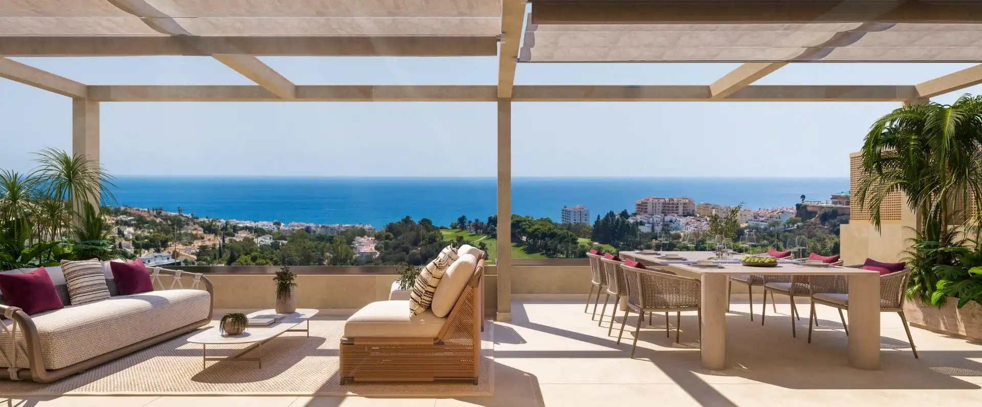 Terrassa de Àtic en venda en Benalmádena amb Aire condicionat, Calefacció i Jardí privat