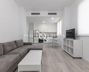 Living room of Flat to rent in  Valencia Capital  with Air Conditioner, Heating and Furnished