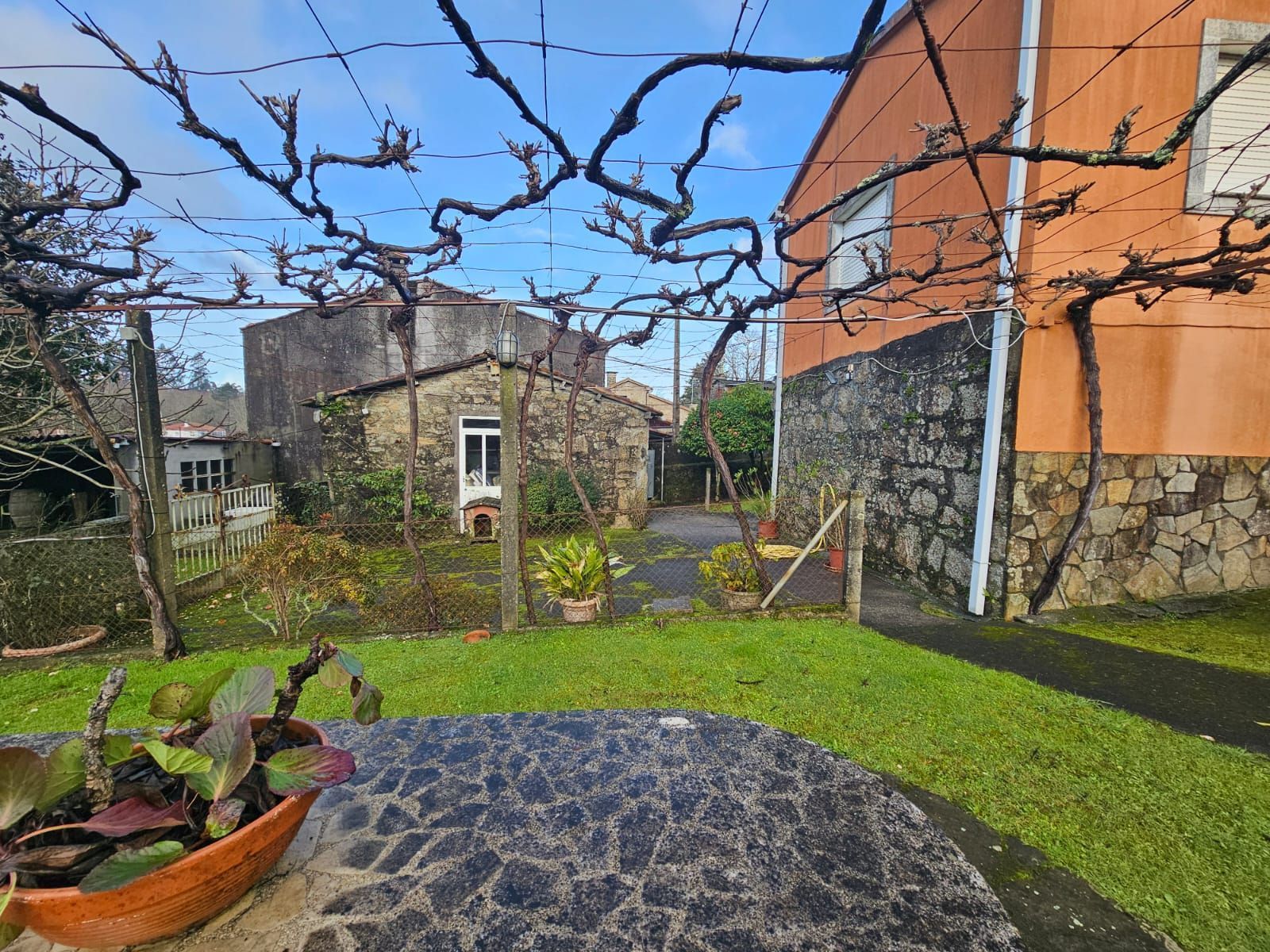 Garden of Houses for sale in Santiago de Compostela   with Heating, Private garden and Swimming Pool