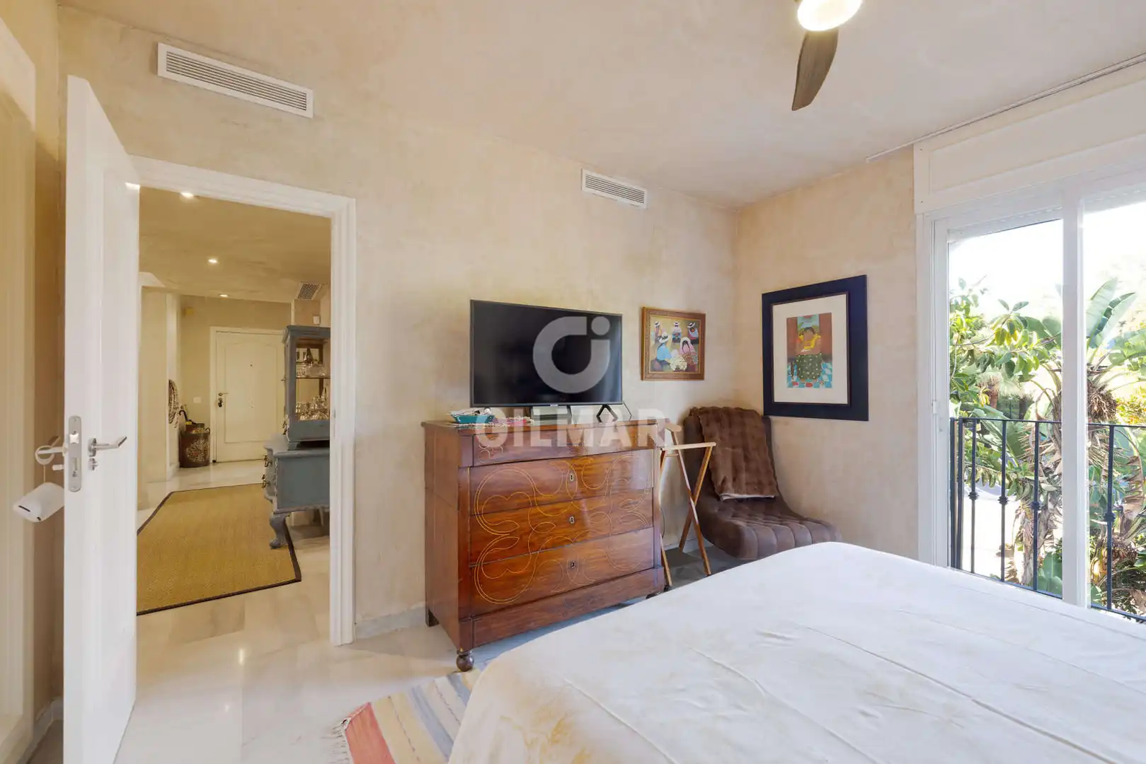 Schlafzimmer von Maisonette zum Verkauf in Estepona mit Heizung, Abstellraum und Balkon