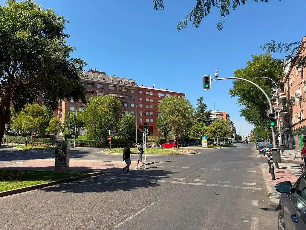 Vista exterior de Piso en venta en Madrid con Aire acondicionado, Terraza y Amueblado