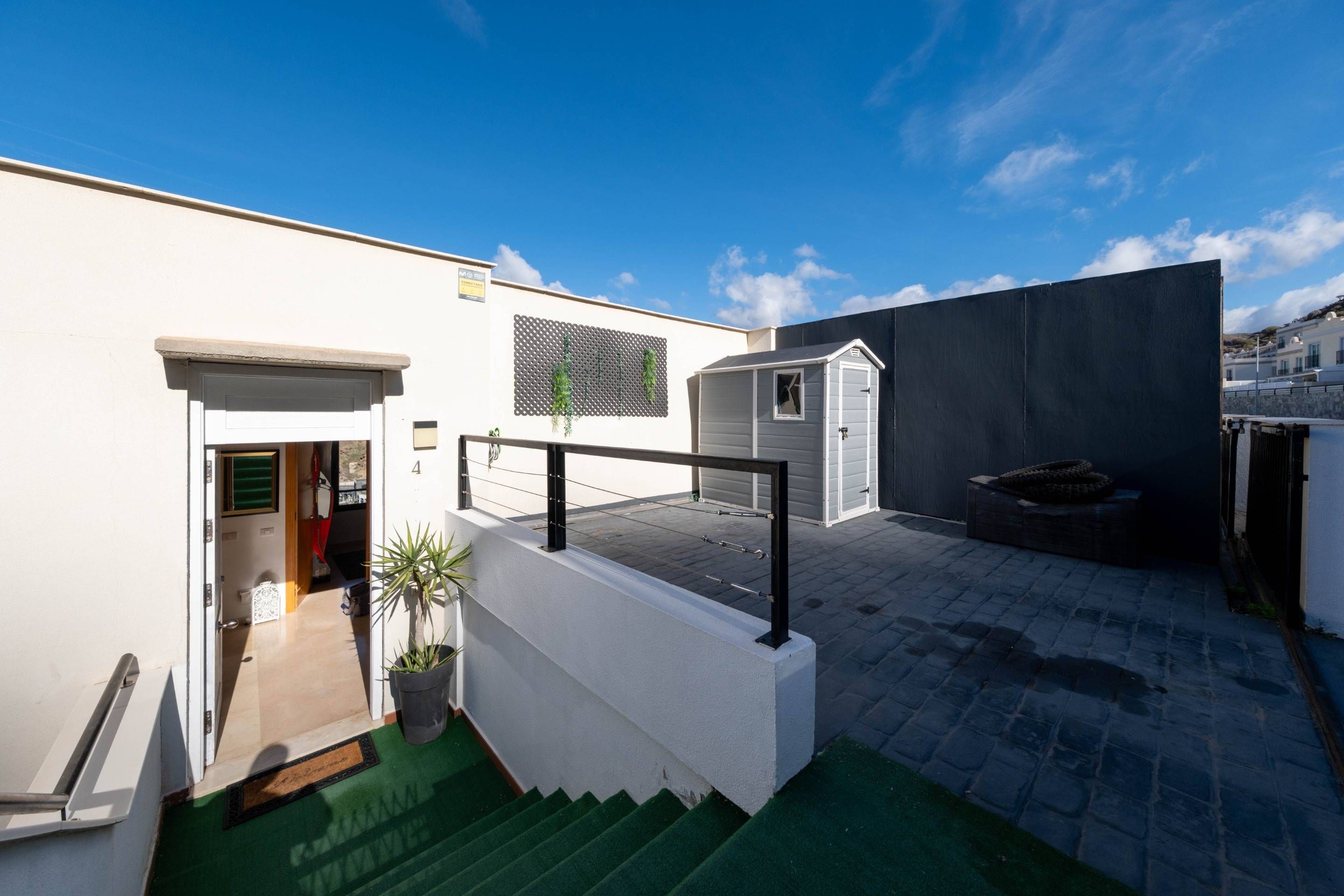 Terraza de Casa adosada en venta en Mogán con Jardín privado, Terraza y Trastero