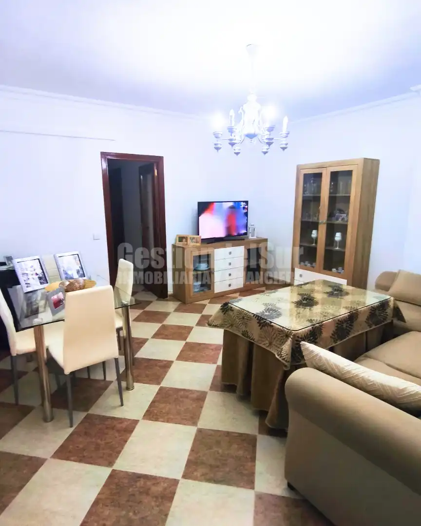 Sala de estar de Piso en venta en Lepe con Aire acondicionado