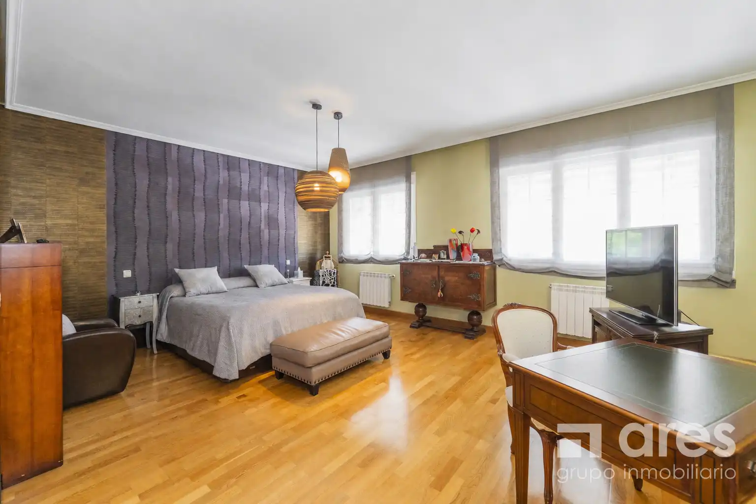 Dormitori de Casa o xalet en venda en Las Rozas de Madrid amb Aire condicionat, Calefacció i Jardí privat