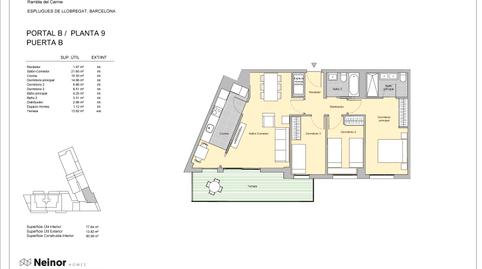 Foto 2 de Piso en venta en  Calle Sant Jordi, 34, La Plana, Barcelona