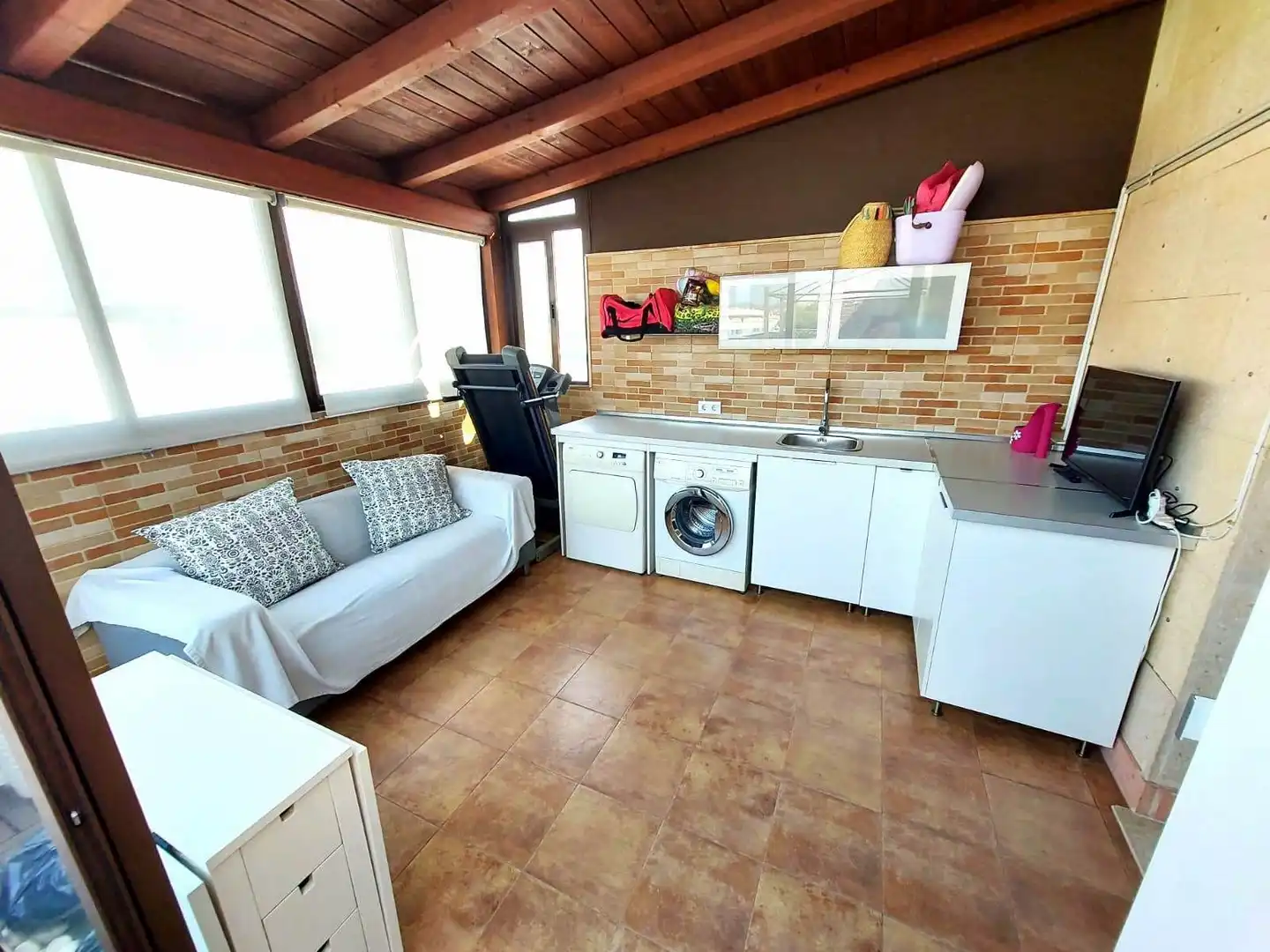Küche von Dachboden zum Verkauf in Calasparra mit Terrasse und Abstellraum