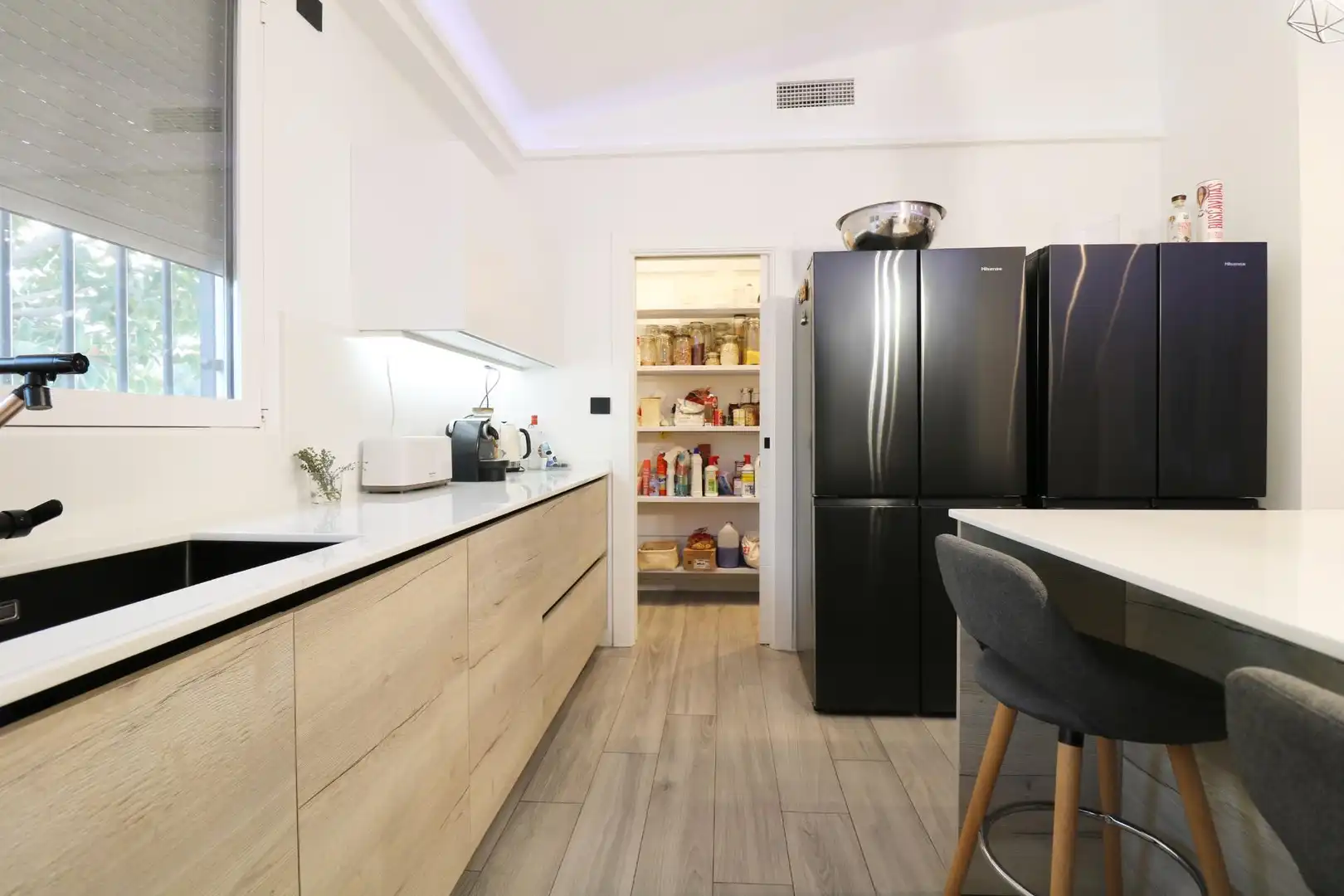 Cocina de Casa o chalet en venta en Elche / Elx con Aire acondicionado, Calefacción y Jardín privado
