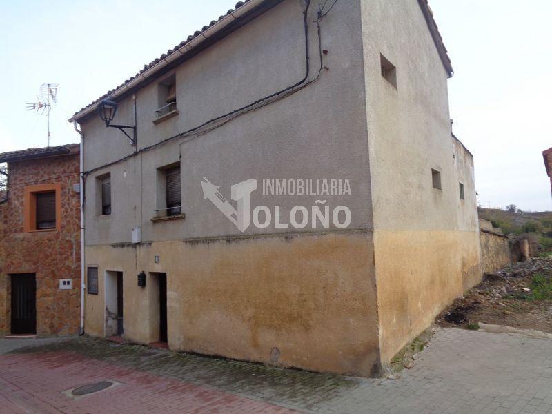 Exterior view of House or chalet for sale in Rodezno  with Heating, Terrace and Storage room