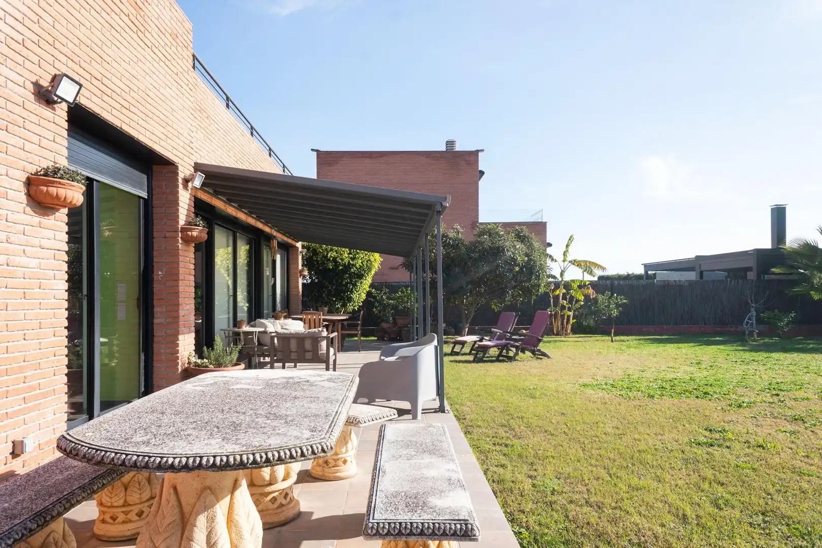 Terraza de Casa o chalet en venta en Sant Vicenç de Montalt con Aire acondicionado, Jardín privado y Terraza