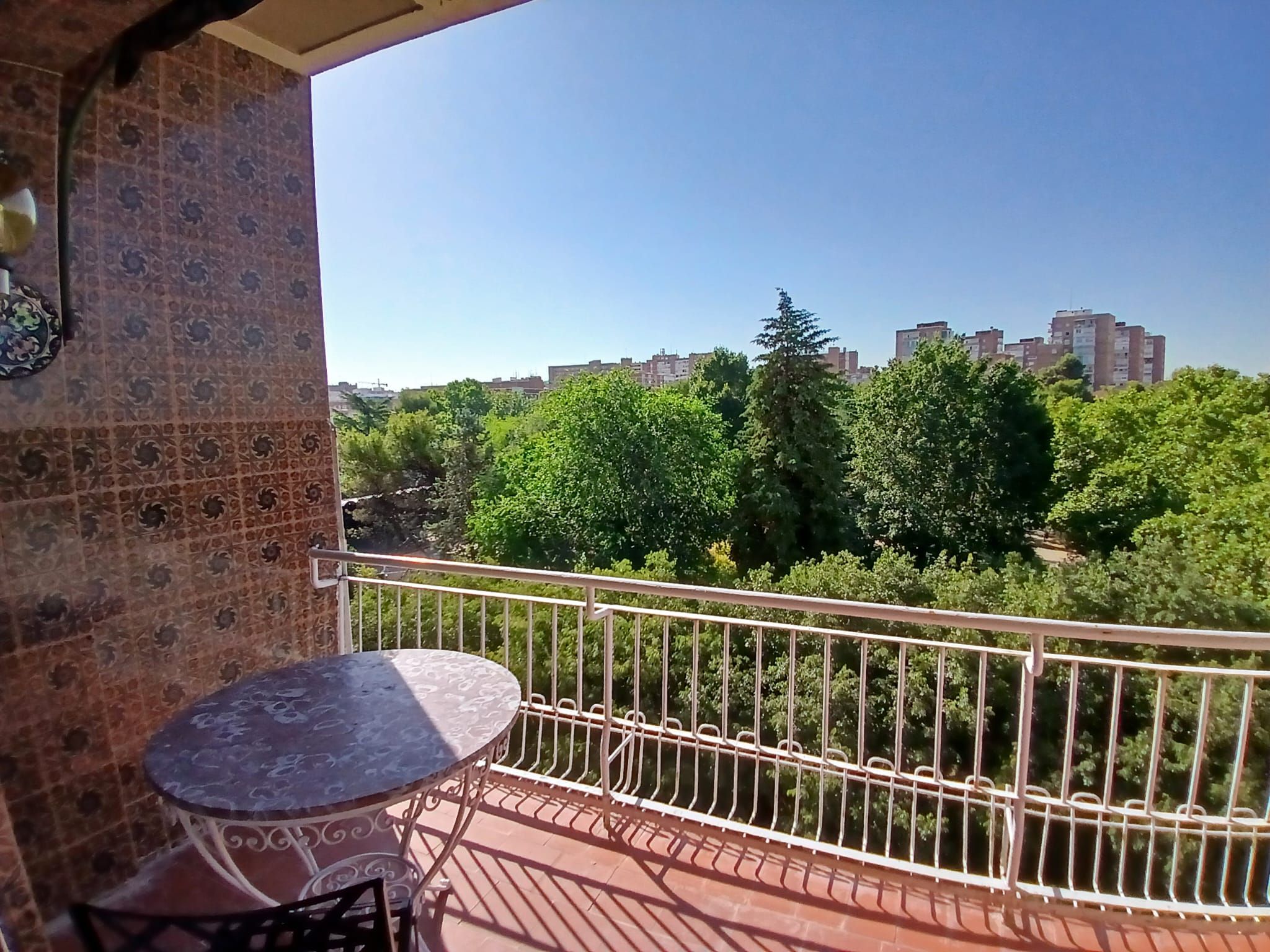 Balcony of Flat to rent in  Madrid Capital  with Heating and Terrace