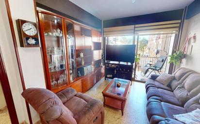 Living room of Flat for sale in  Barcelona Capital  with Terrace and Balcony