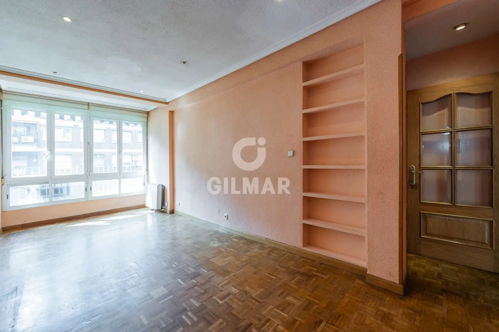 Schlafzimmer von Wohnung zum Verkauf in  Madrid Capital mit Heizung und Balkon