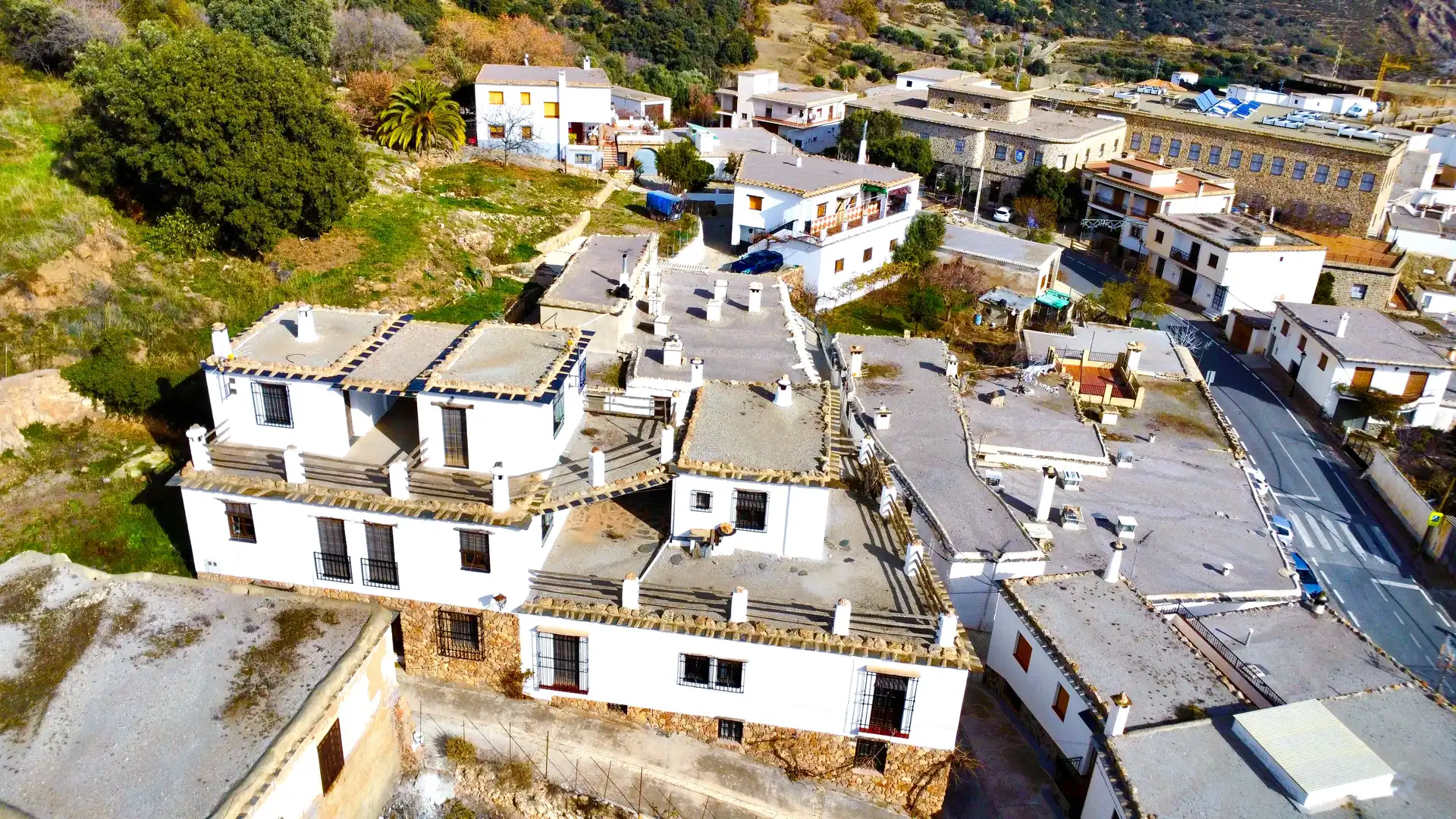 Exterior view of Buildings for sale in Juviles  with Alarm