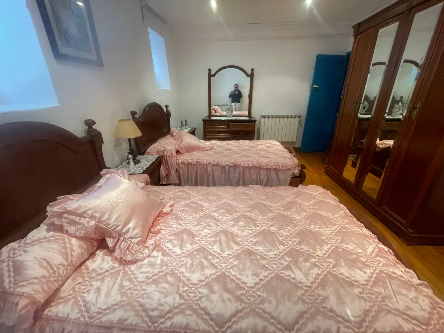 Bedroom of Country homes for sale in O Irixo  with Heating, Furnished and Oven