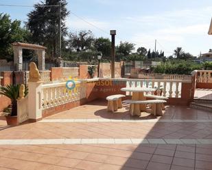 Terrasse von Haus oder Chalet zum verkauf in Benigánim mit Klimaanlage, Terrasse und Schwimmbad