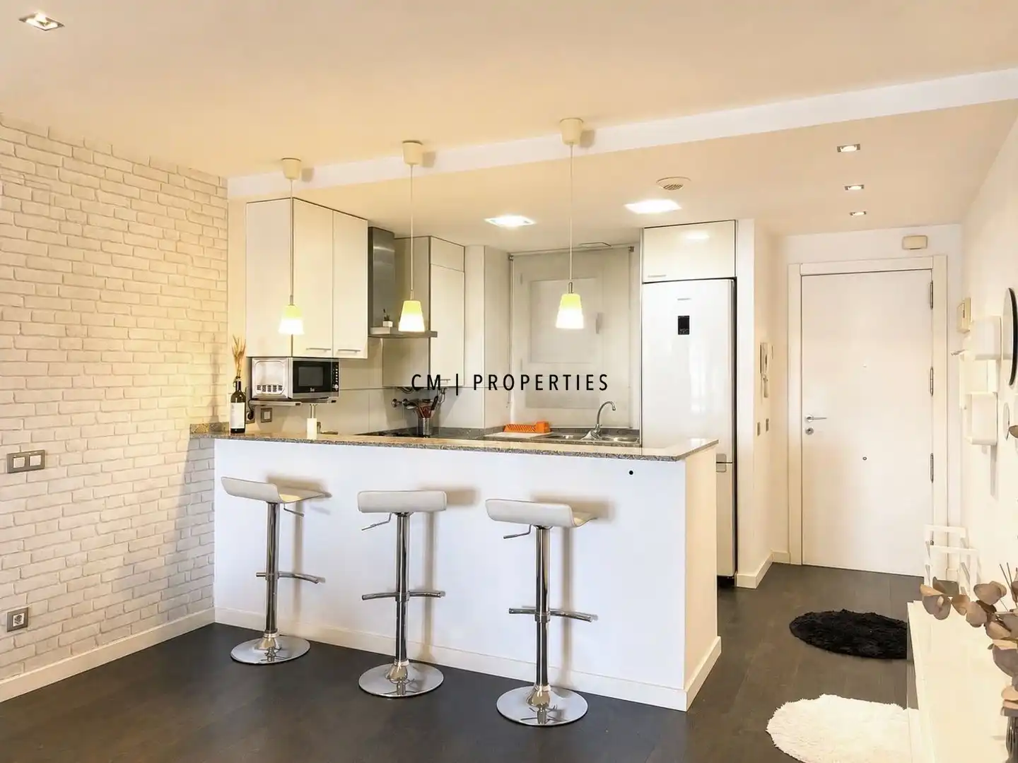 Cocina de Piso de alquiler en Paterna con Aire acondicionado, Calefacción y Parquet