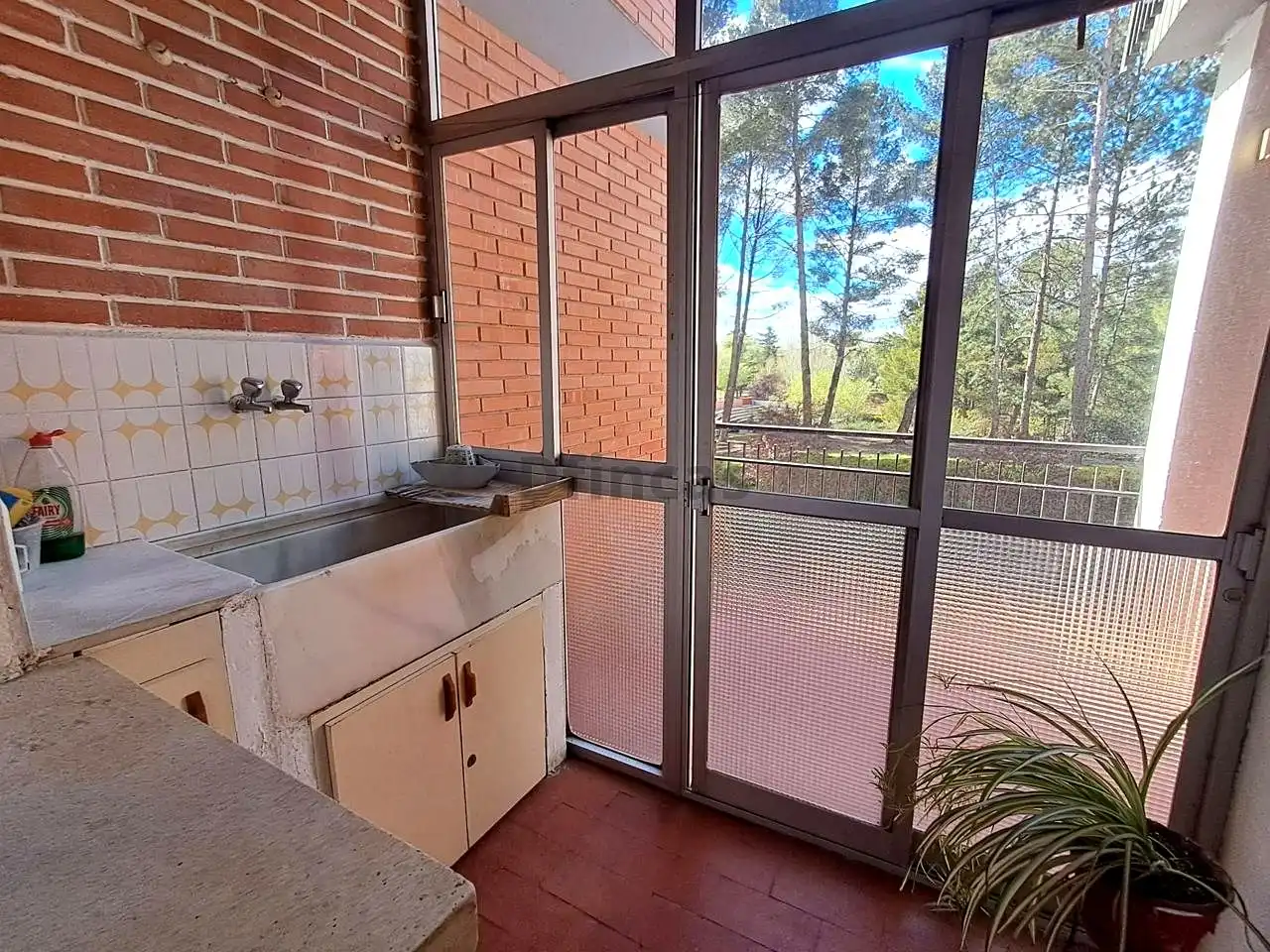 Balcony of Flat for sale in Teruel  with Heating, Terrace and Storage room