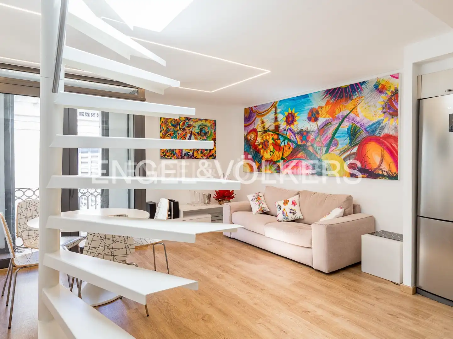 Sala de estar de Ático en venta en Ciutat Vella