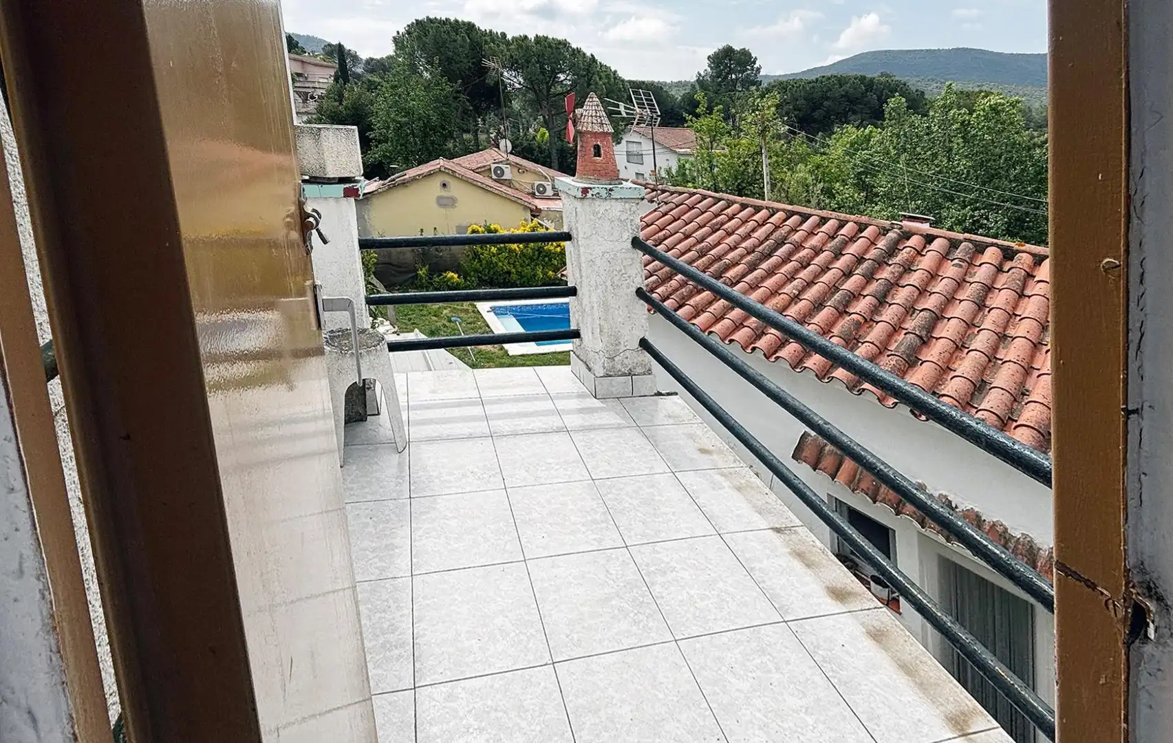 Terraza de Casa o chalet en venta en Vacarisses con Aire acondicionado, Calefacción y Jardín privado