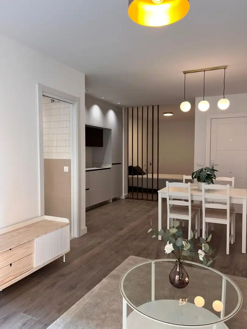 Cocina de Piso en venta en Málaga con Parquet, Terraza y Amueblado