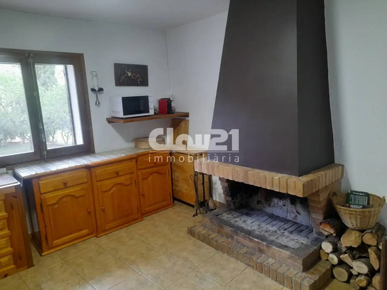 Cuina de Finca rústica en venda en Saldes amb Jardí privat i Terrassa
