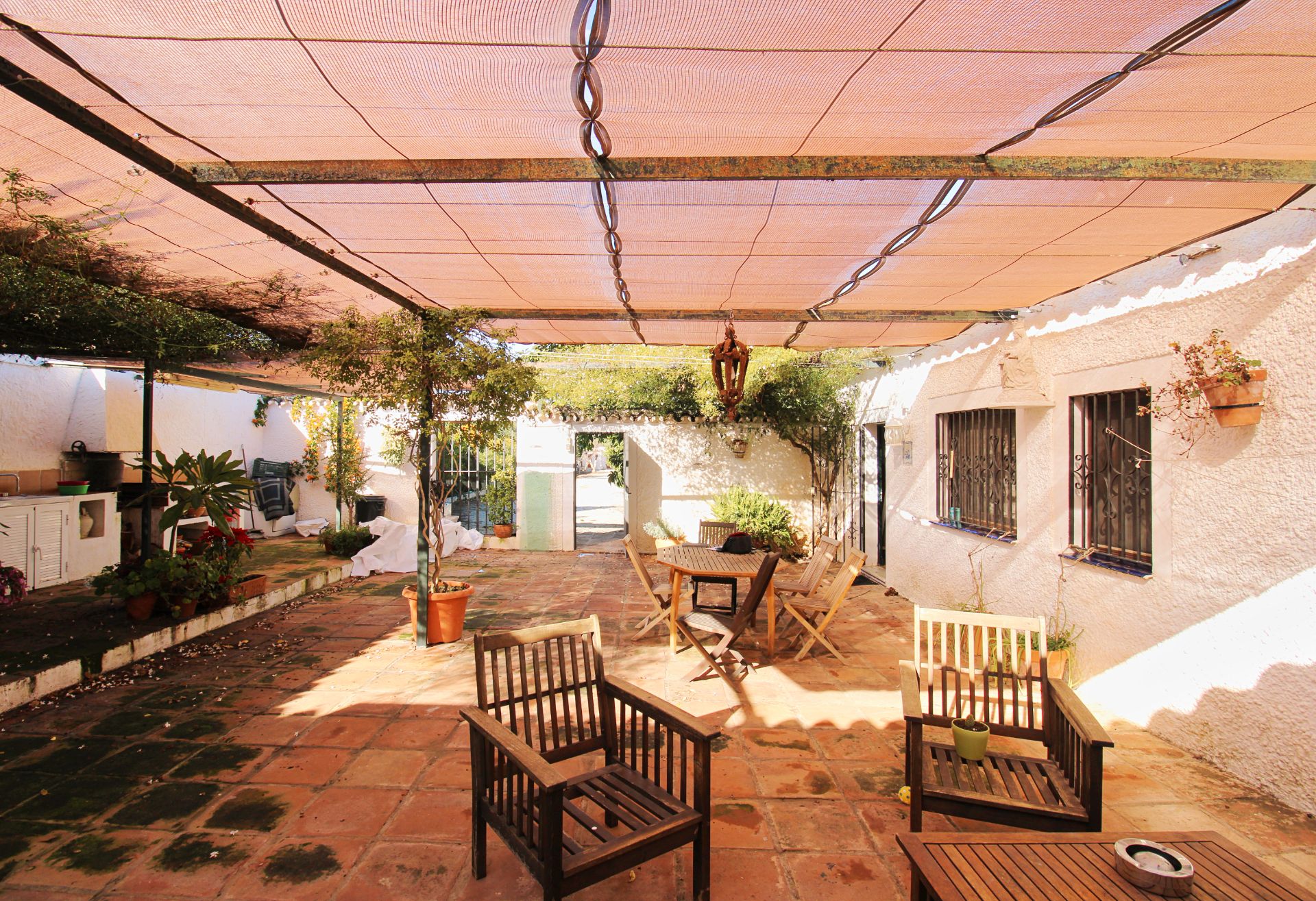 Terrassa de Finca rústica en venda en Alhaurín de la Torre amb Aire condicionat, Jardí privat i Terrassa