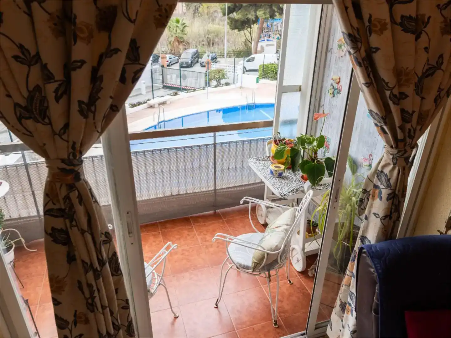 Terrassa de Apartament de lloguer en Almuñécar amb Piscina i Moblat