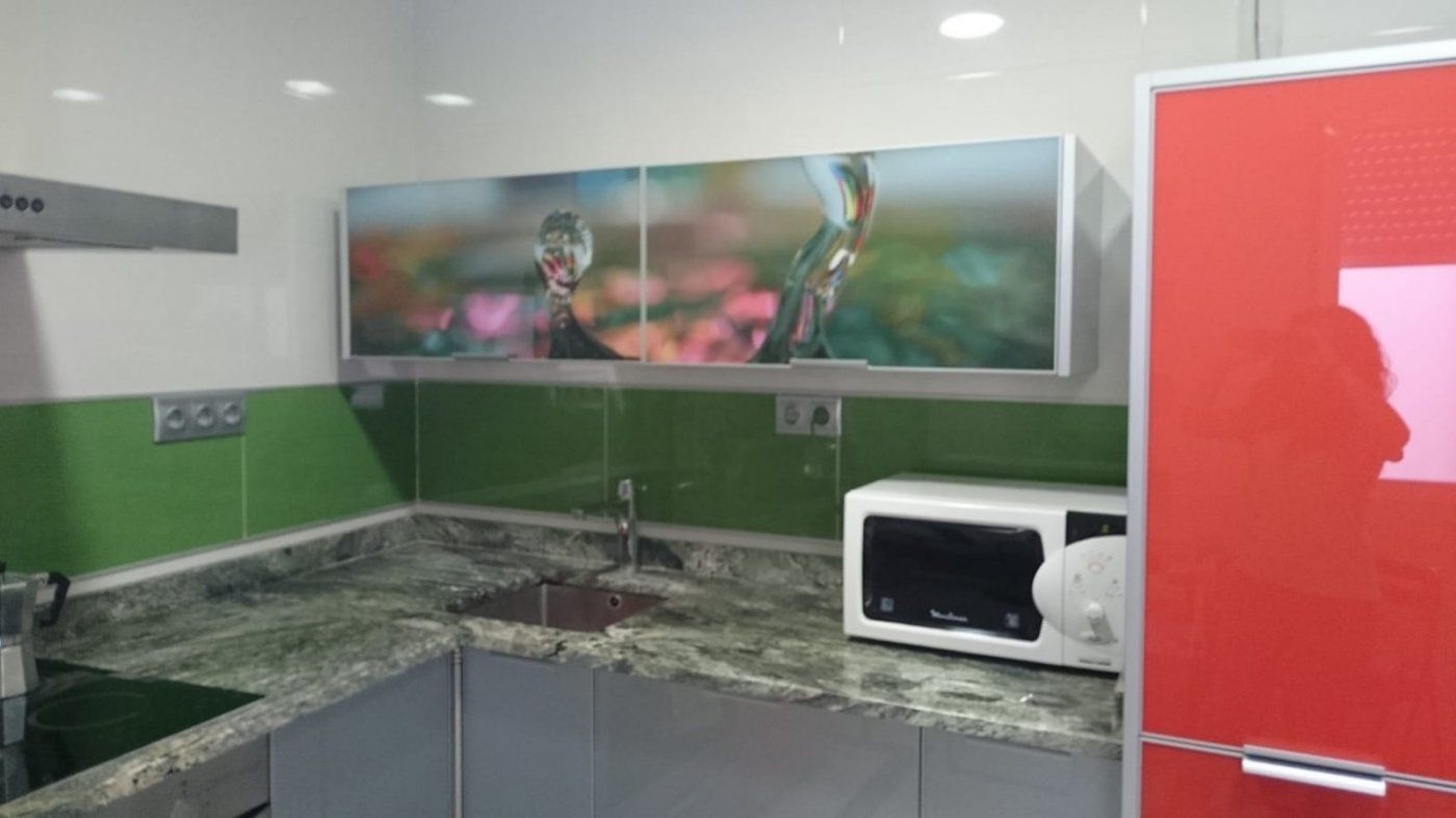 Kitchen of Flat for sale in Purchena  with Heating, Terrace and Balcony