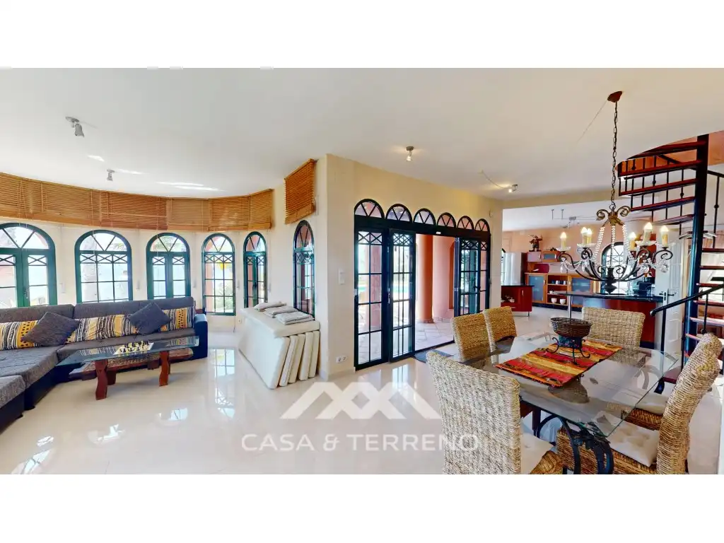 Sala d'estar de Casa o xalet en venda en Algarrobo