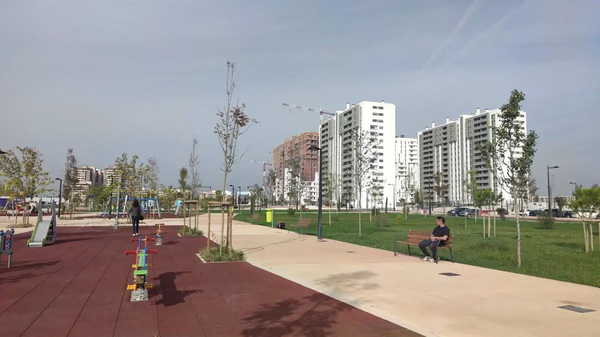 Exterior view of Flat for sale in Valencia  with Air Conditioner, Heating and Terrace