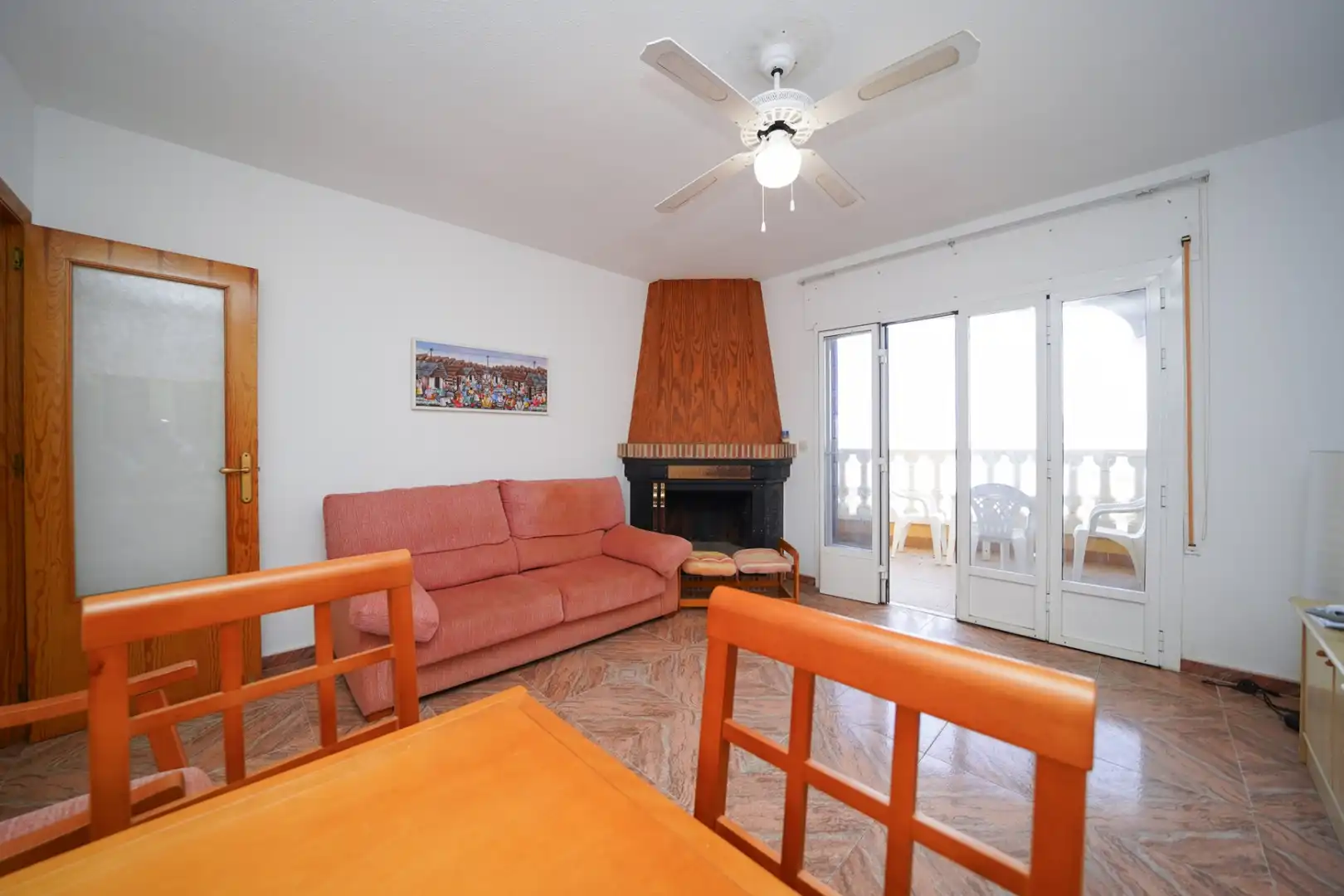 Sala d'estar de Àtic de lloguer en Los Cuarteros  