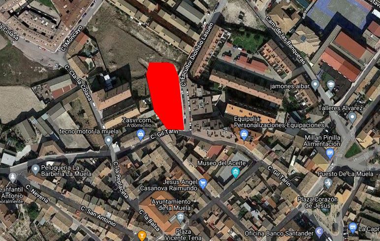 Vista exterior de Casa adosada en venda en La Muela