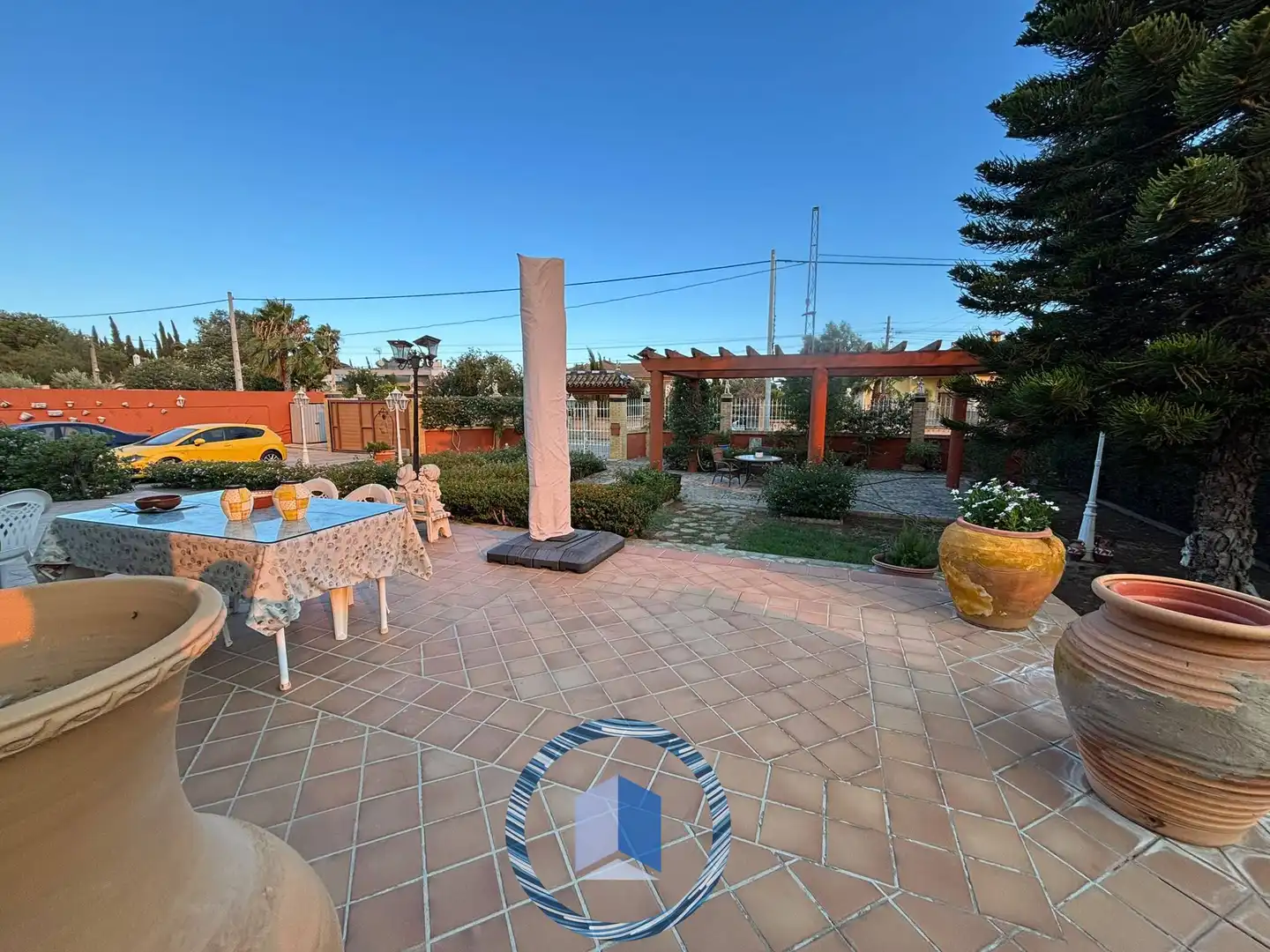 Terraza de Casa o chalet en venta en Alcalá de Guadaira con Aire acondicionado, Jardín privado y Terraza