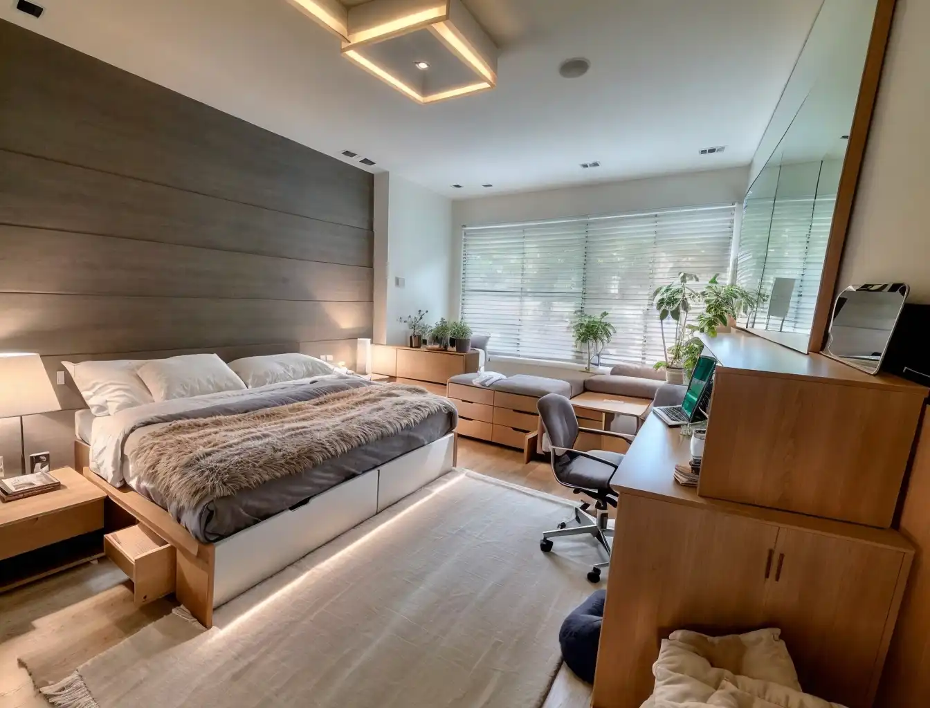 Schlafzimmer von Wohnung zum Verkauf in Madrid mit Klimaanlage, Heizung und Terrasse