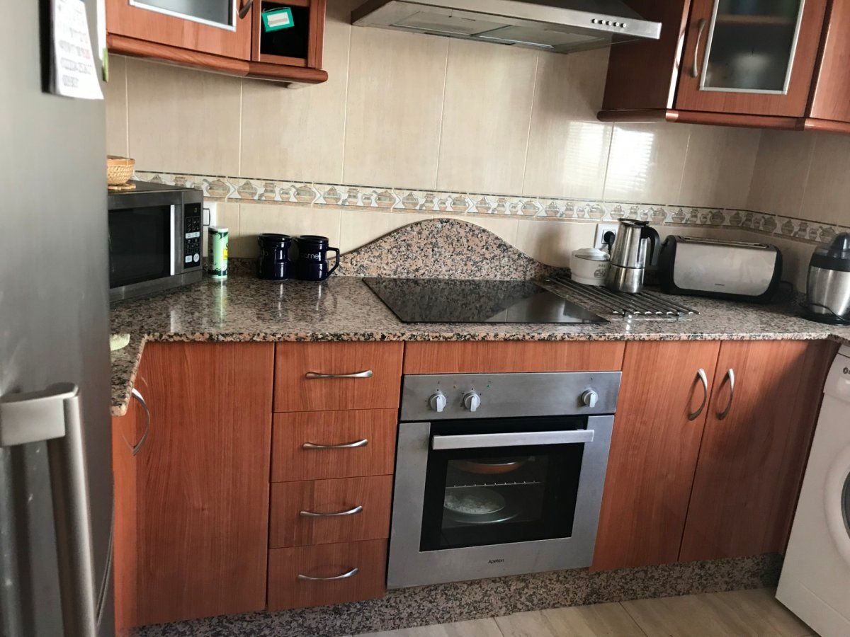 Kitchen of Flat for sale in Chiclana de la Frontera  with Air Conditioner