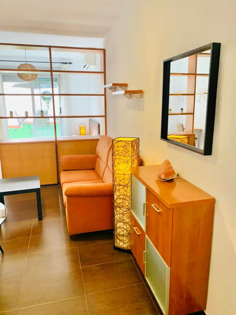 Wohnzimmer von Wohnung zur Miete in Granada mit Klimaanlage, Heizung und Terrasse