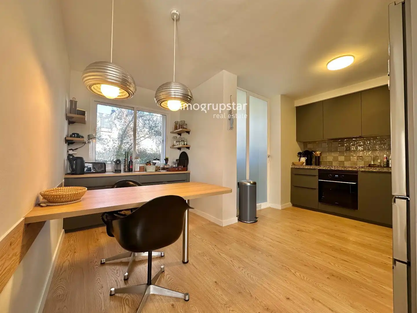 Cuina de Apartament en venda en Castell d'Aro, Platja d'Aro i s'Agaró amb Calefacció, Parquet i Terrassa