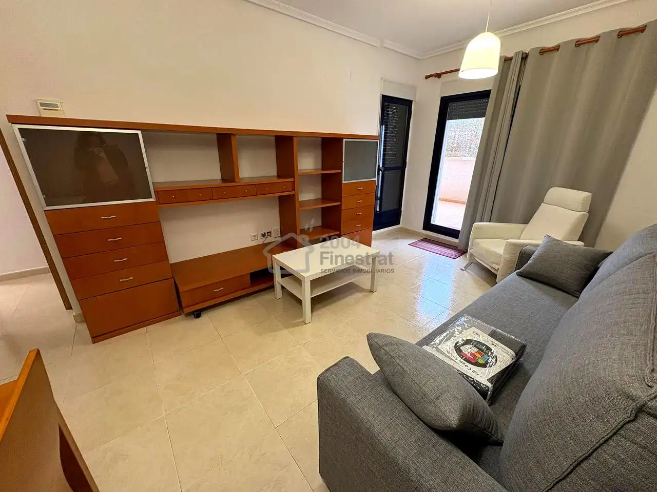 Wohnzimmer von Wohnungen zur Miete in Villajoyosa / La Vila Joiosa mit Klimaanlage, Terrasse und Möbliert