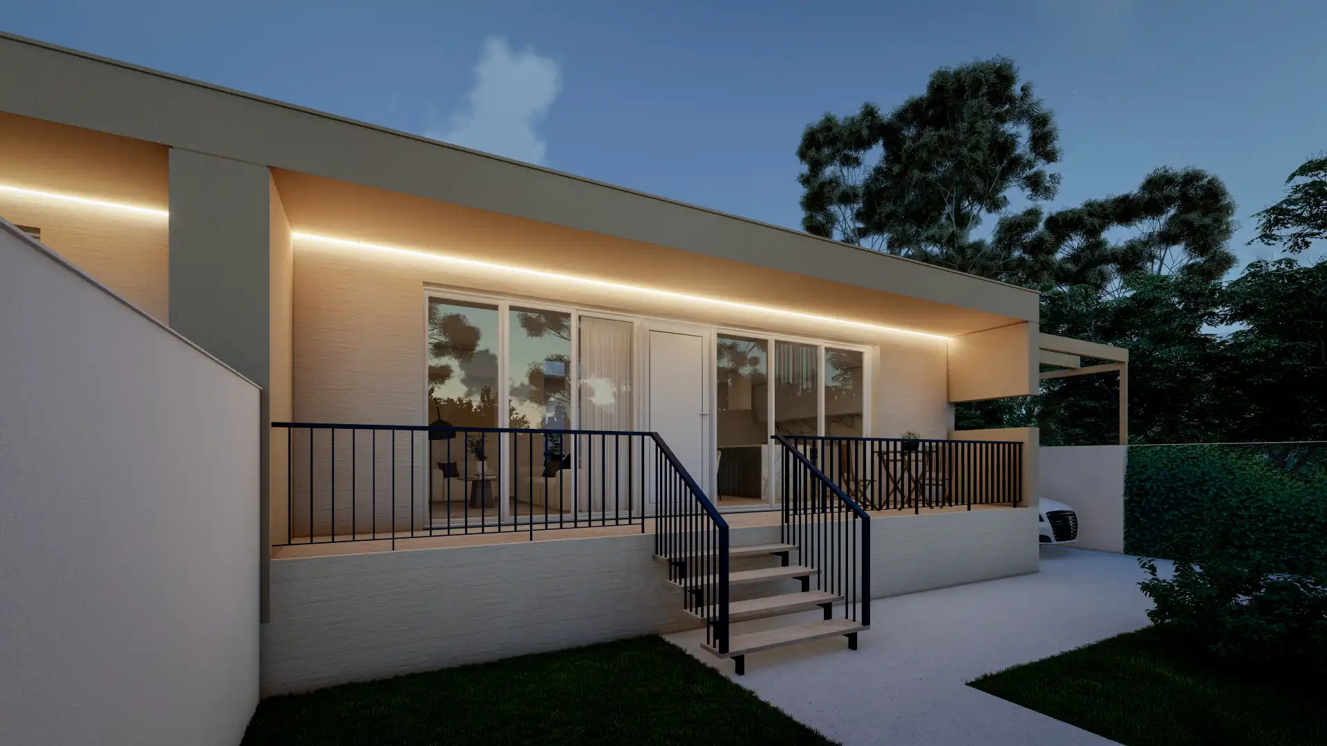 Vista exterior de Casa adosada en venta en Cubas de la Sagra con Calefacción, Jardín privado y Terraza