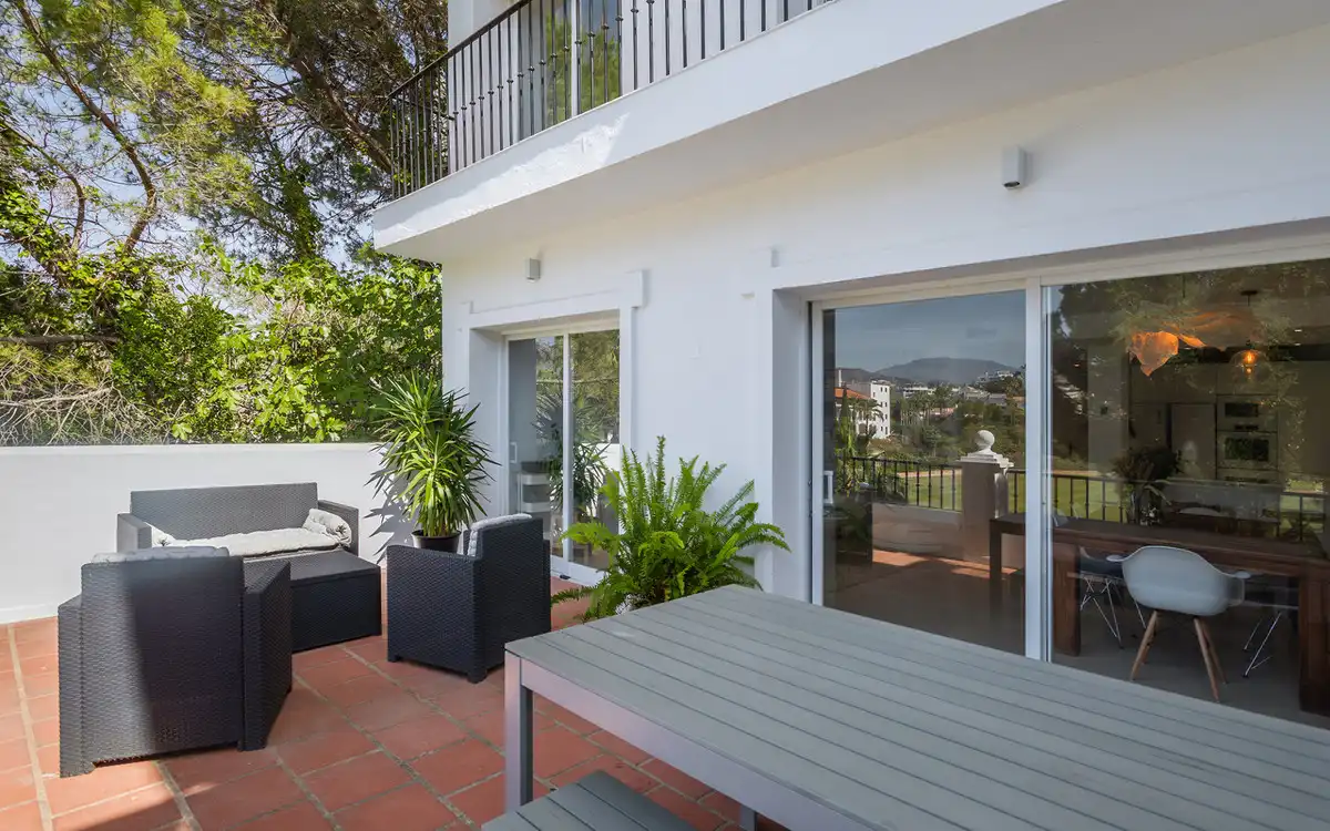 Terrace of Detached homes for sale in Málaga  with Air Conditioner, Terrace and Storage room