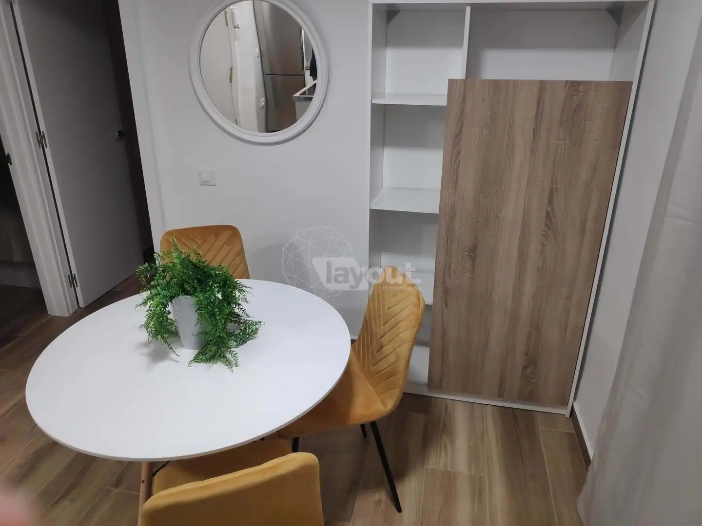 Esszimmer von Wohnung zur Miete in Plasencia mit Klimaanlage und Terrasse