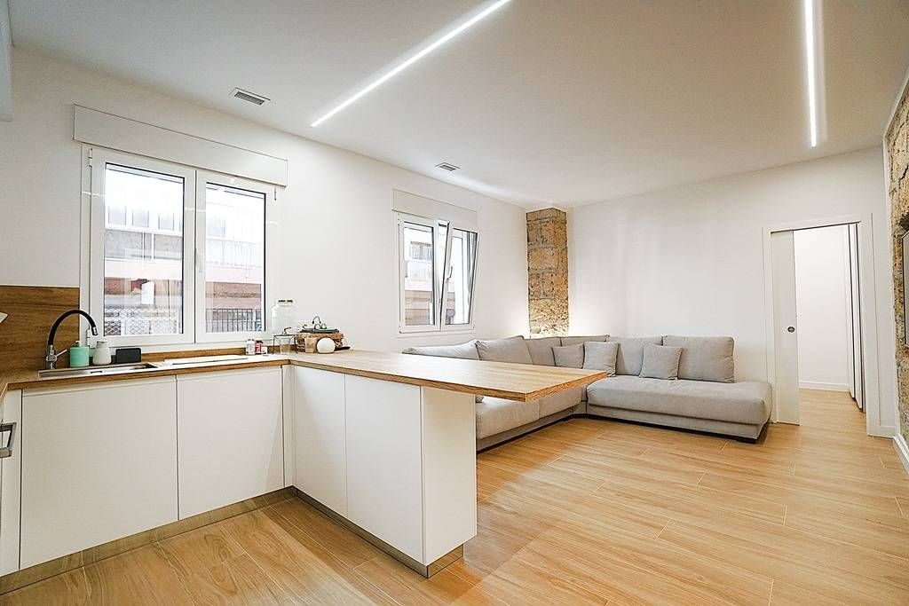 Sala de estar de Piso en venta en Las Palmas de Gran Canaria con Aire acondicionado, Jardín privado y Balcón