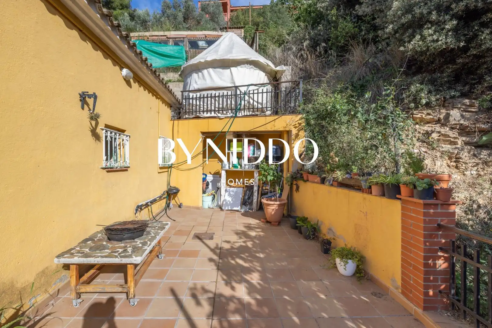 Garden of Houses for sale in Sant Cugat del Vallès  with Heating, Private garden and Terrace