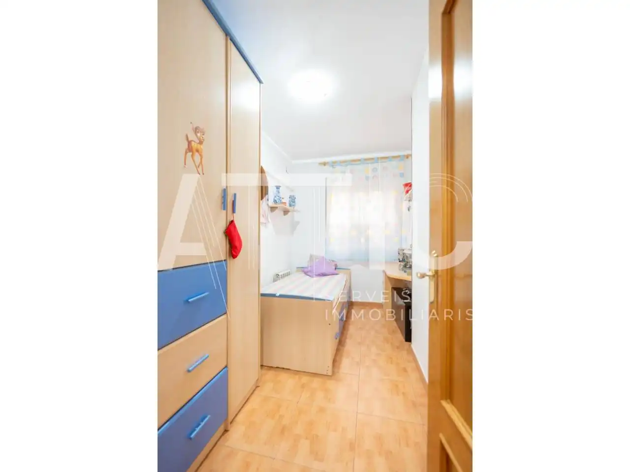 Schlafzimmer von Maisonette zum Verkauf in Sabadell mit Klimaanlage, Heizung und Terrasse