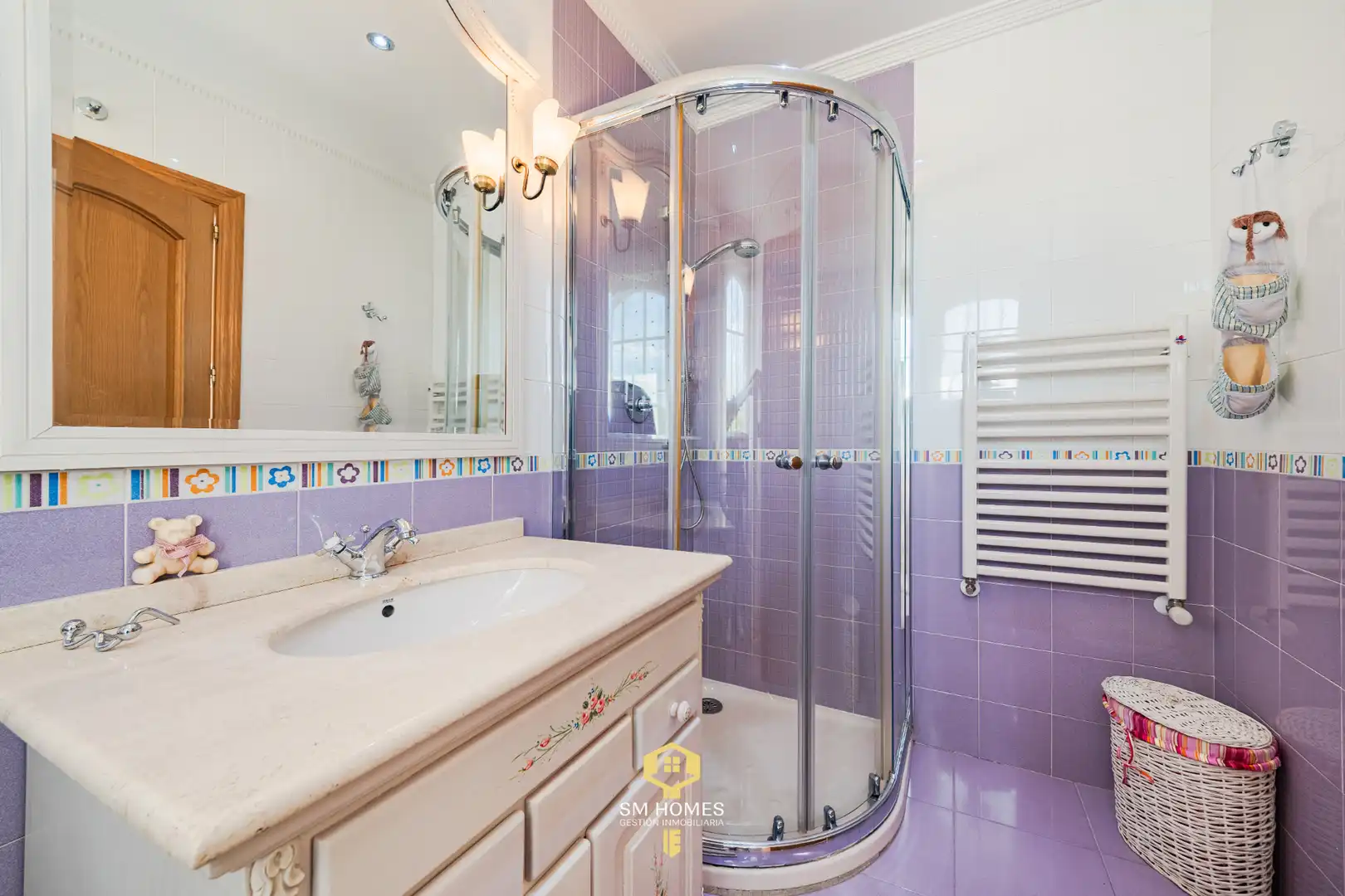 Baño de Casa adosada en venta en Coslada con Calefacción, Jardín privado y Terraza